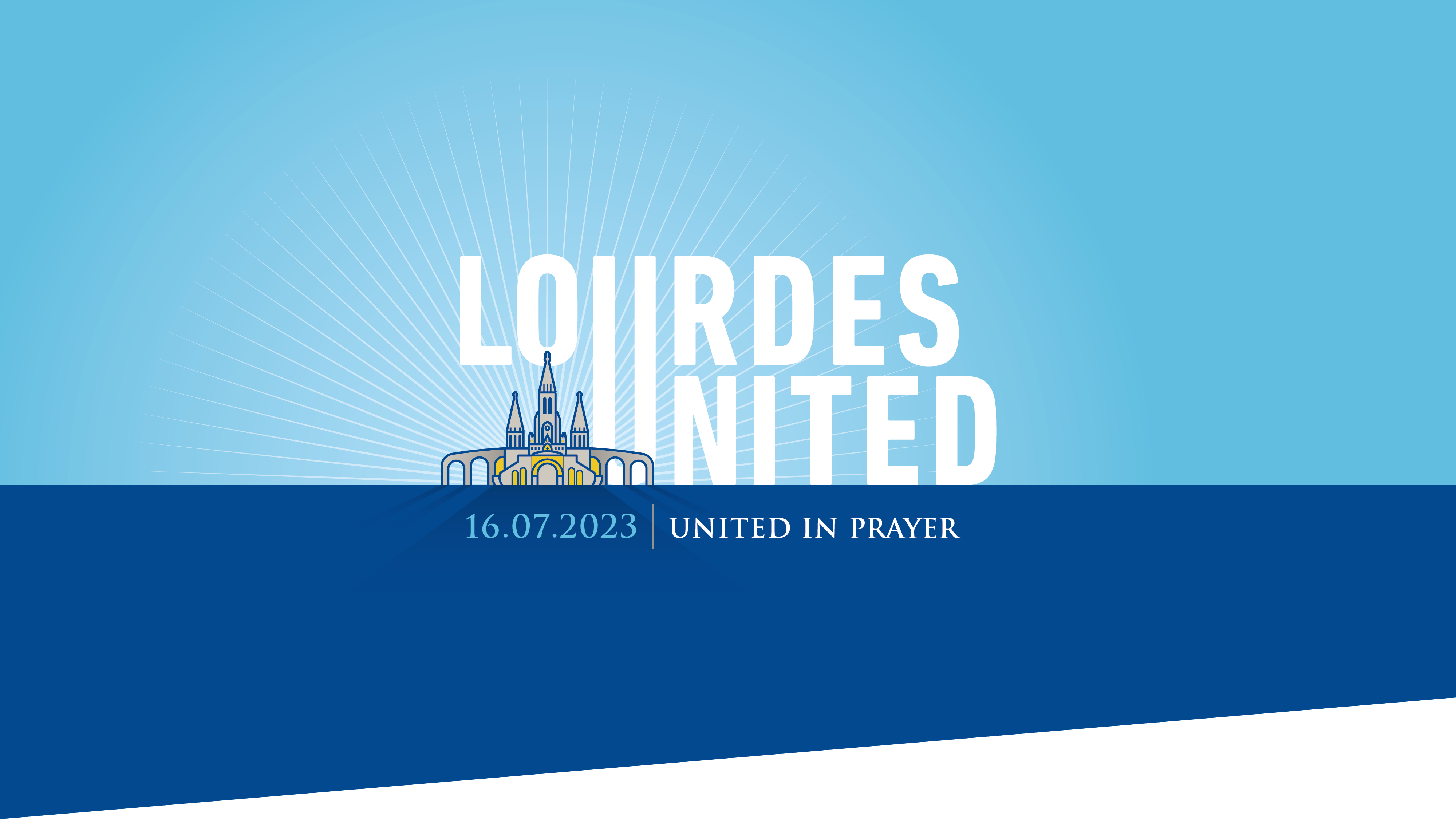 Lourdes United 2023 logo